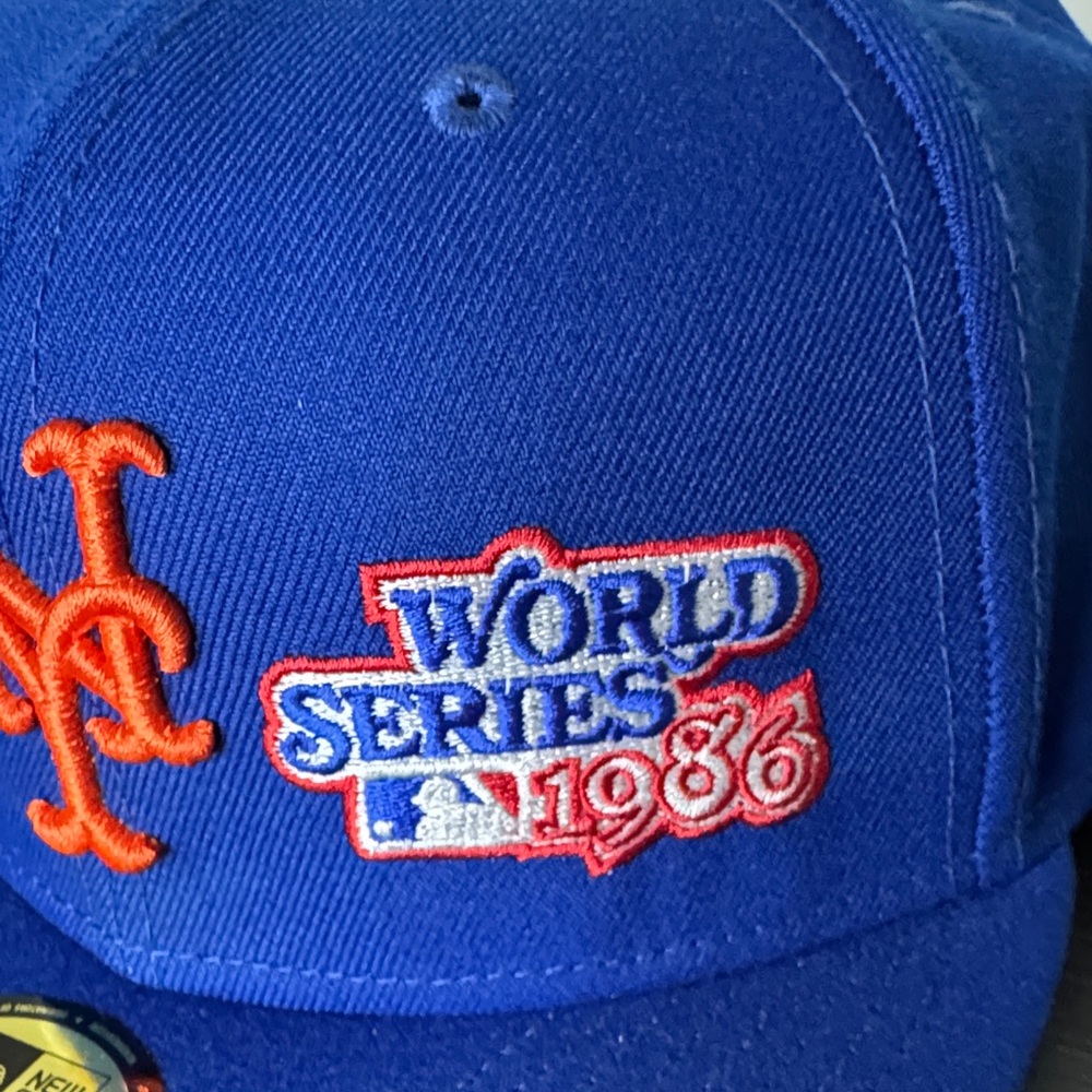 New Era New York Mets World Series 1986 Fitted Cap Mens size 8 - Picture 5 of 9